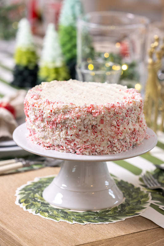 Cassandra’s Candy Cane Crunch Cake