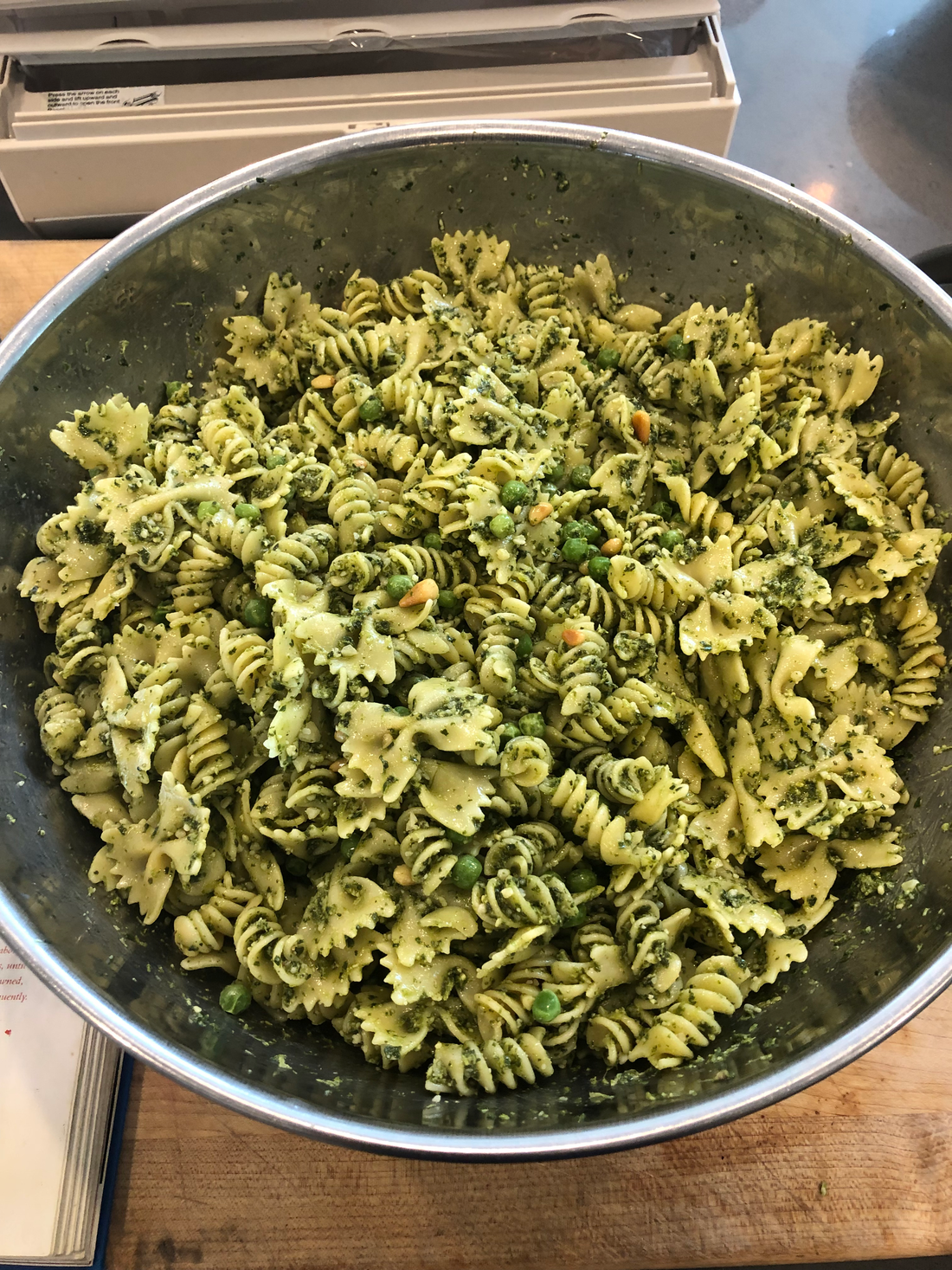 Ina Garten's Pasta, Pesto, and Peas