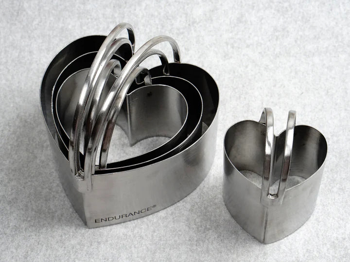 Biscuit Cutters Heart - Set of 4 Kitchen Tools RSVP International