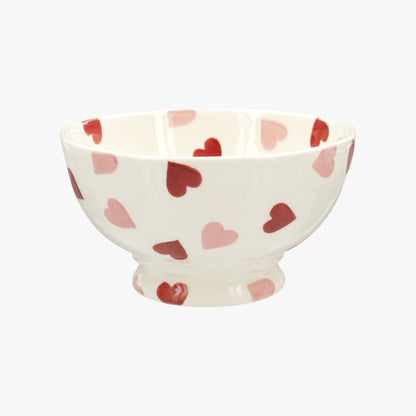 Pink Hearts French Bowl Dinnerware Emma Bridgewater