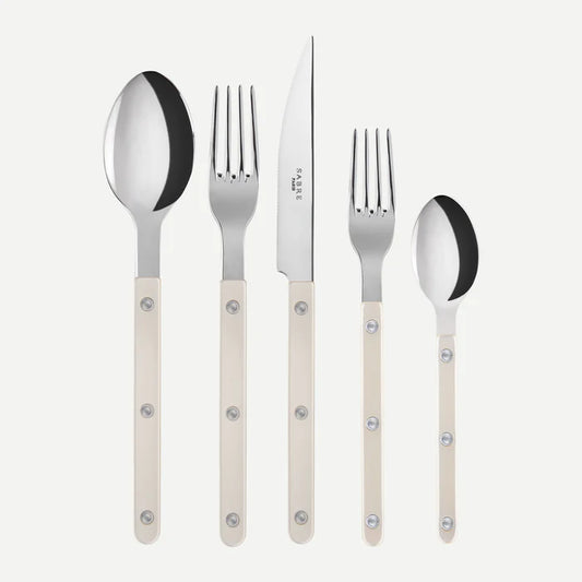 5 Piece Place Setting - Bistrot Solid Flatware Sabre