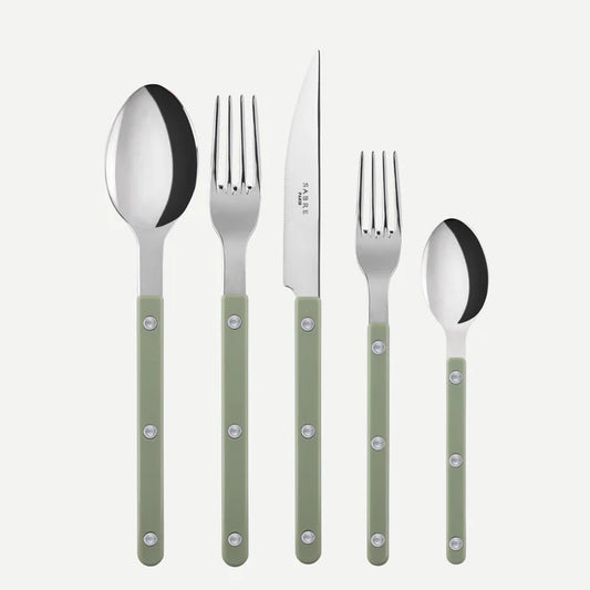 5 Piece Place Setting - Bistrot Solid Flatware Sabre