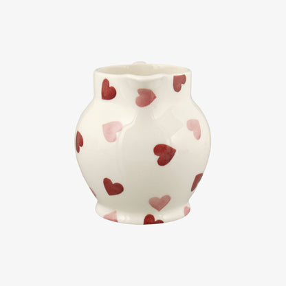 Pink Hearts 1/2 Pint Jug Serveware Emma Bridgewater