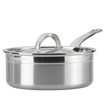 Stainless Steel Saucepan with Lid Cookware Hestan