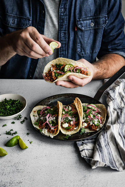 Blue Carbon Steel Crepe & Tortilla Pan  debuyer