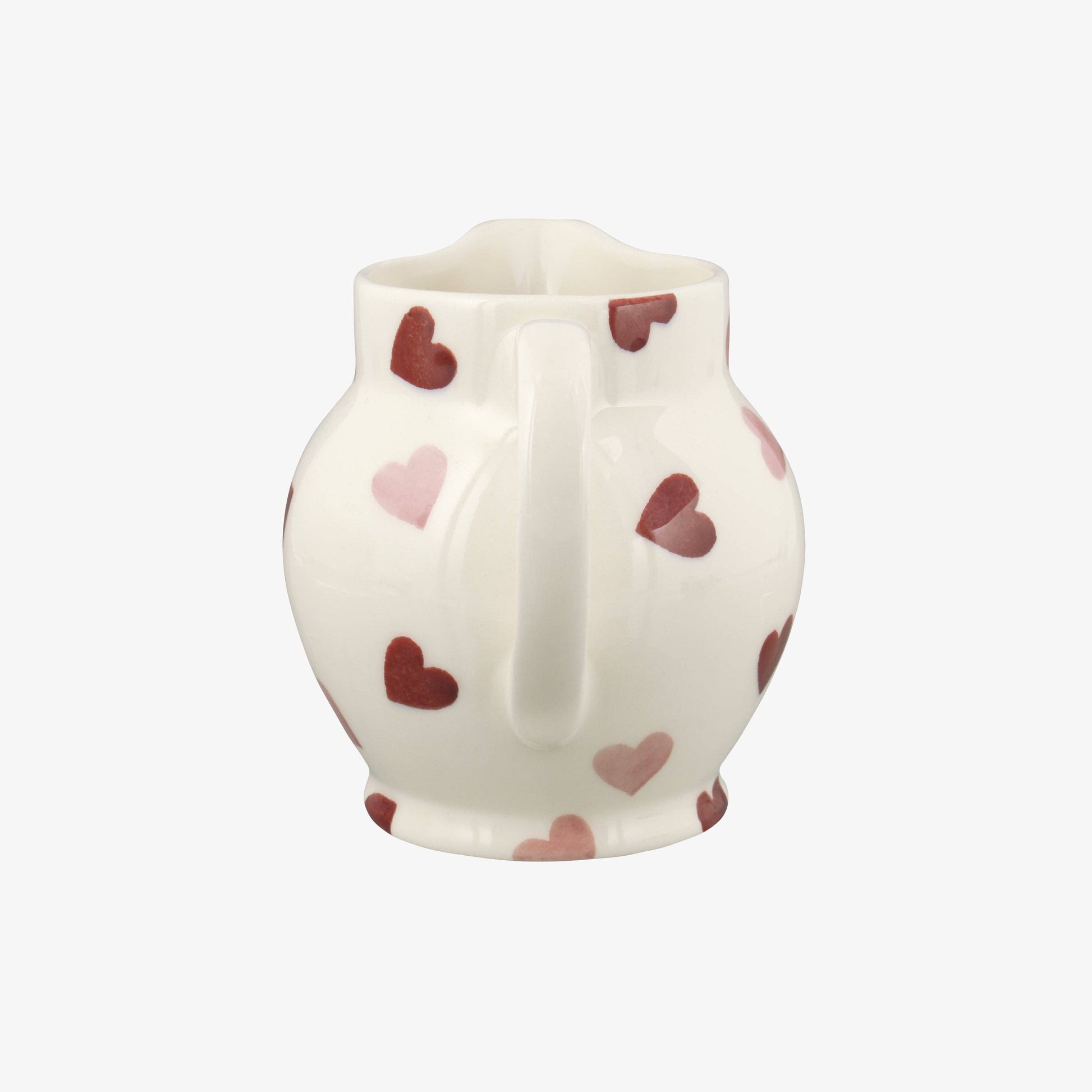 Pink Hearts 1/2 Pint Jug Serveware Emma Bridgewater