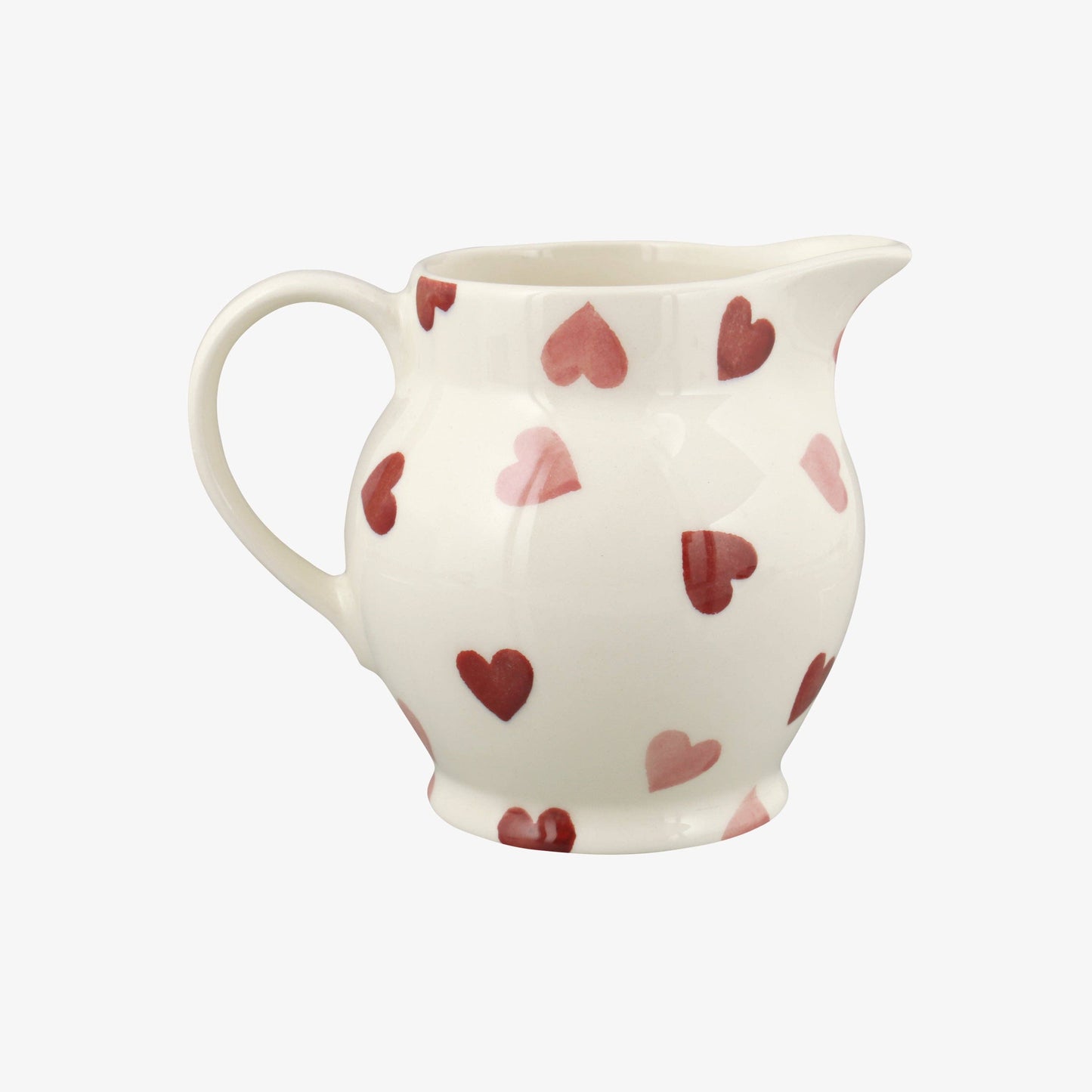 Pink Hearts 1/2 Pint Jug Serveware Emma Bridgewater