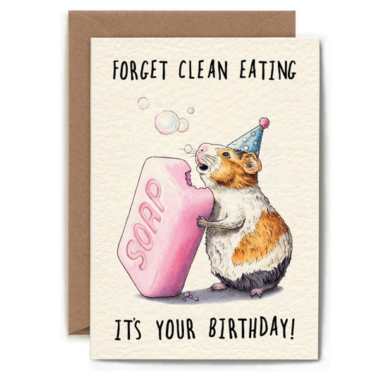 Clean Eating Card Greeting Cards Hester and Cook