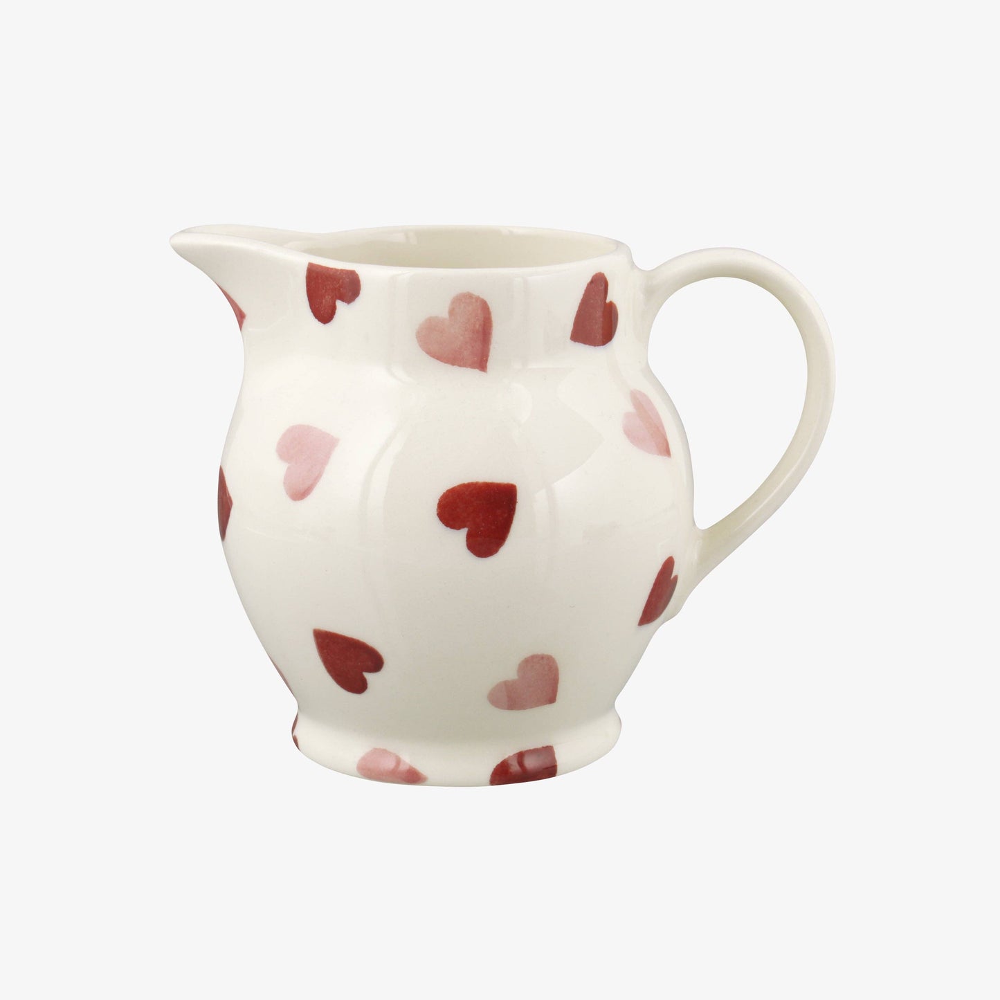 Pink Hearts 1/2 Pint Jug Serveware Emma Bridgewater