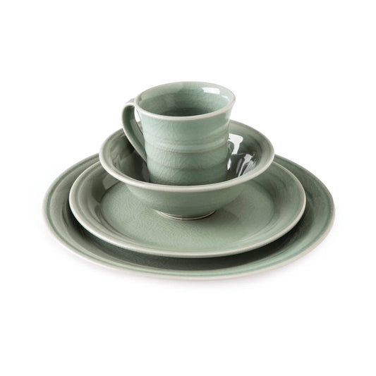 Belmont Dinnerware - Crackle Celadon Dinnerware Simon Pearce