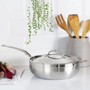 Stainless Steel Essential Pan (3.5-Quart) Cookware Hestan