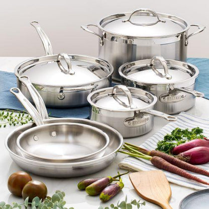 Stainless Steel Ultimate Cookware Set, 10-piece Cookware Hestan