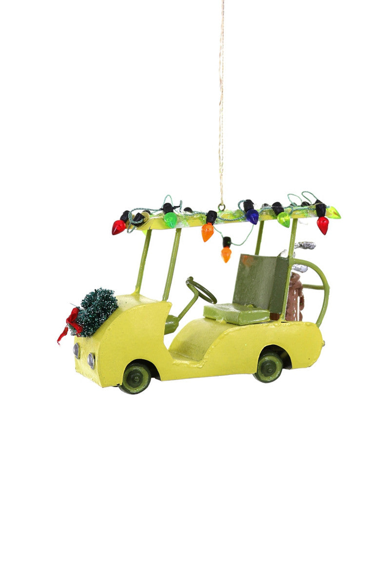 Vintage Golf Cart Ornament  Cody Foster & Co