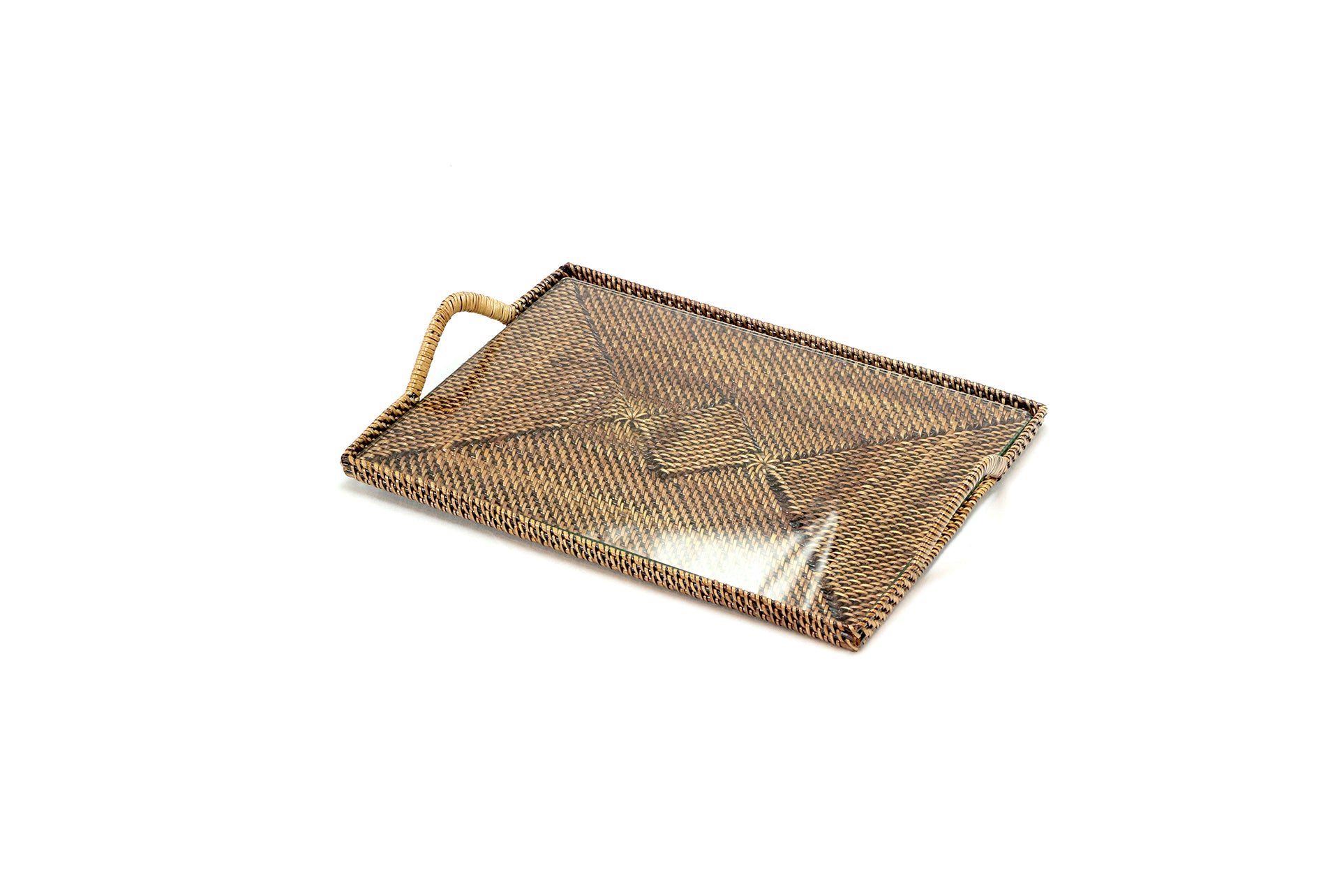 Rectangular Tray With Glass Bottom Serveware Calaisio