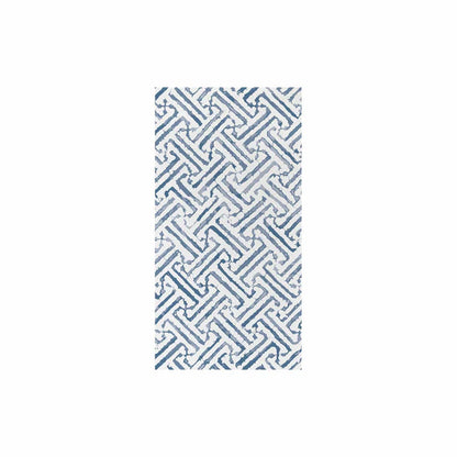 Papersoft Napkins Greek Key Blue Napkins Linens and placemats VIETRI