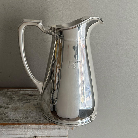 Hôtel Silver Vintage Plain Water Pitcher Hotel Silver Hotel Silver