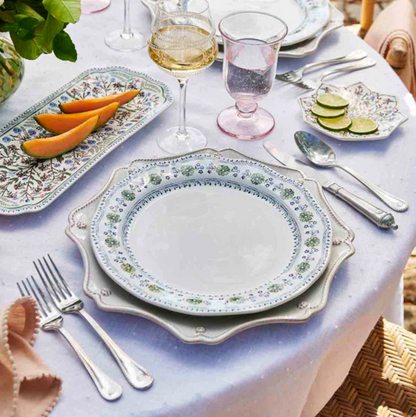 Villa Seville Dinner Plate - Chambray Dinnerware Juliska