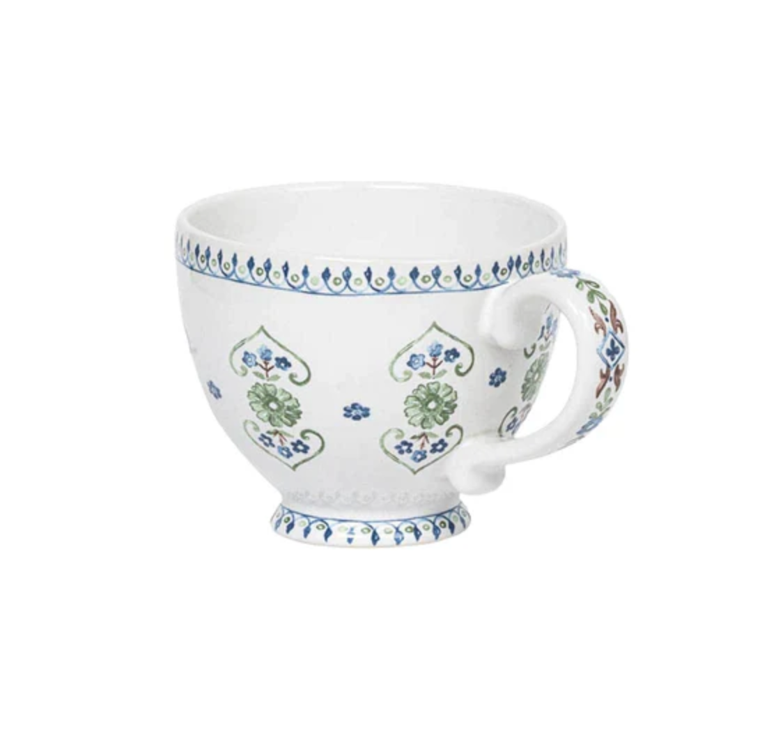 Villa Seville Breakfast Cup - Chambray Drinkware Juliska