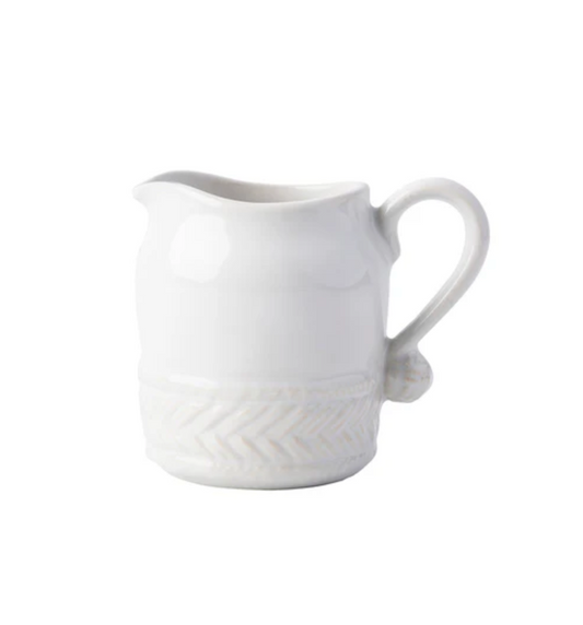 Le Panier Creamer - Whitewash Serveware Juliska