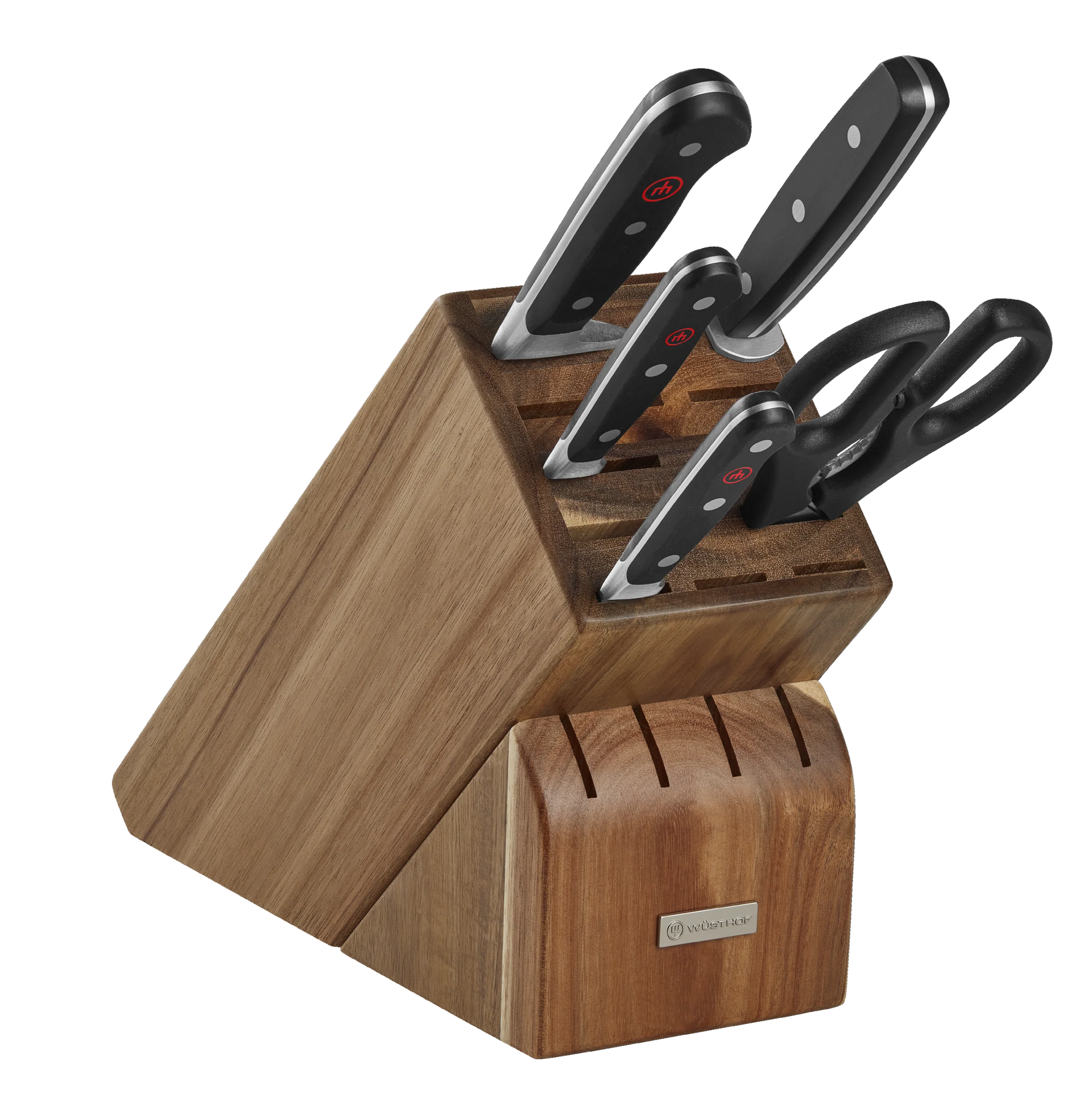 Wusthof 8-Piece Stainless-Steel Steak Knife Set with Walnut Gift