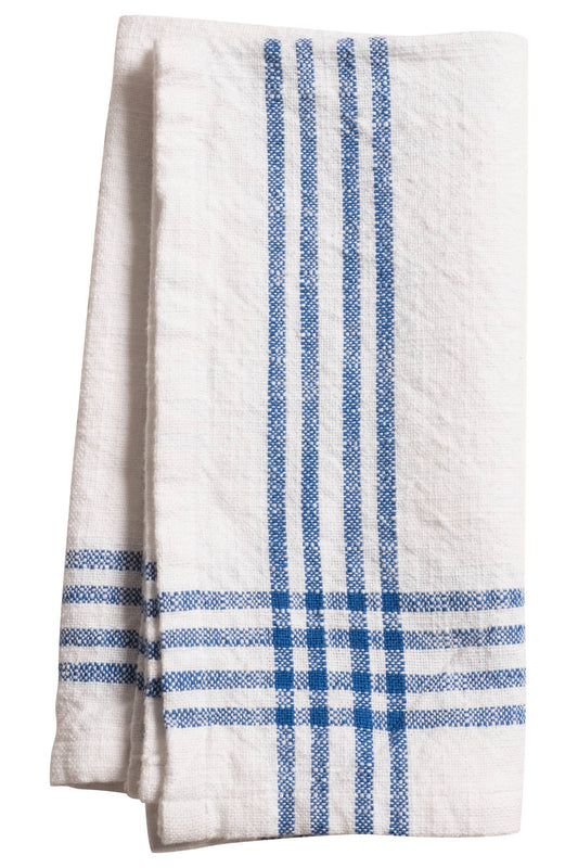 Farmhouse Slubbed Napkin - 20" x 20": Blue KAF Home