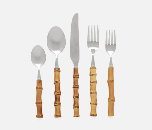 Zoya Flatware Set  Blue Pheasant