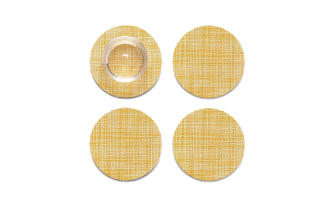 Mini Basketweave Coasters - Pack of 4 Coasters Chilewich