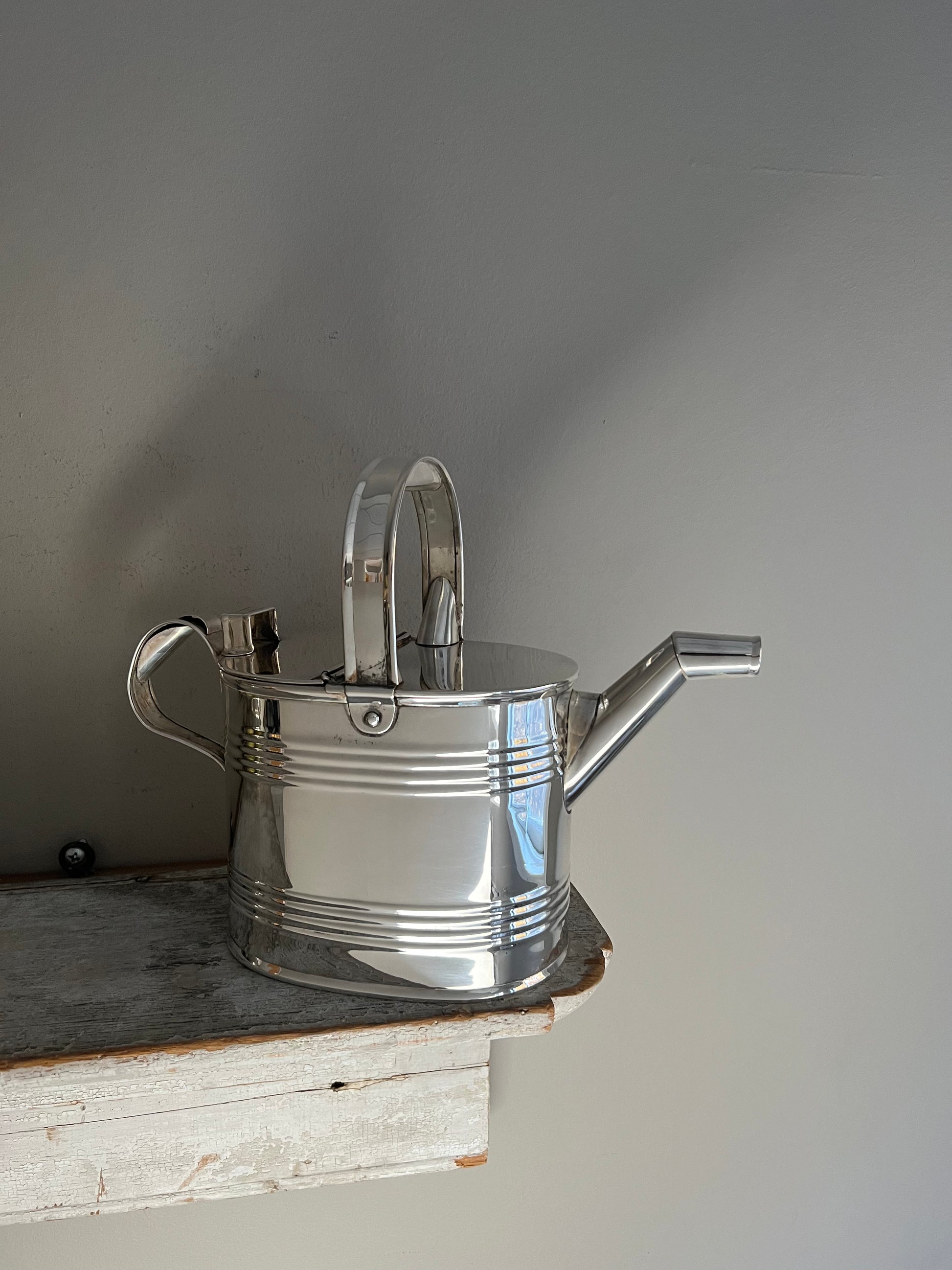 HÔTEL Silver Vintage Watering Can  Hotel Silver