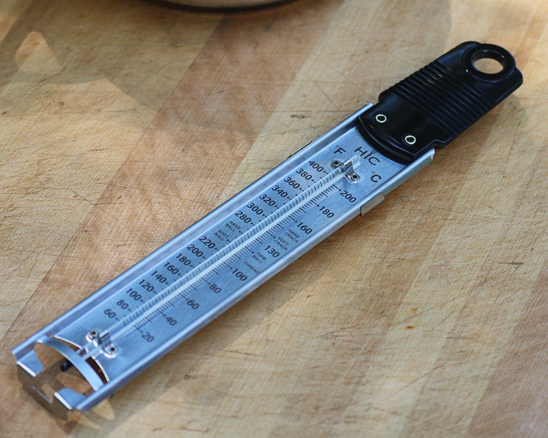 Candy & Deep Fry Ruler Thermometer — Kiss the Cook Wimberley