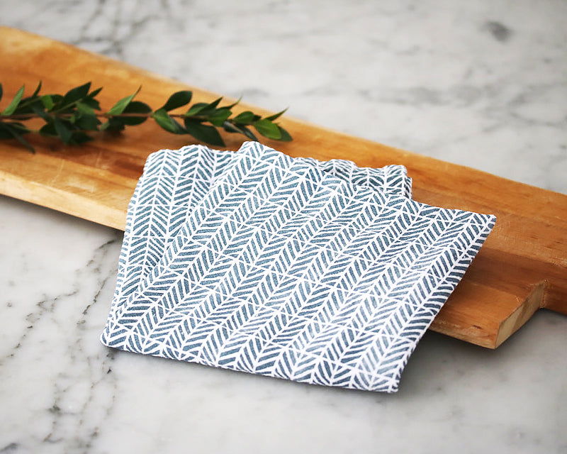 Flour Sack Dishtowels - Print Linens and placemats TAG