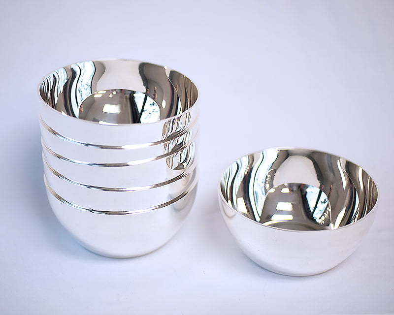 Silver serving bowls sale