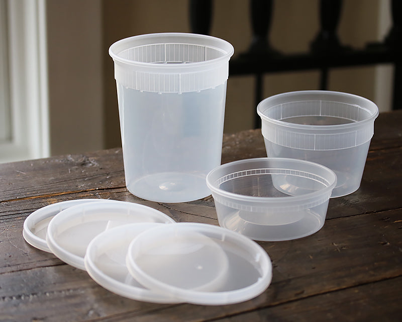 Food store container plastic