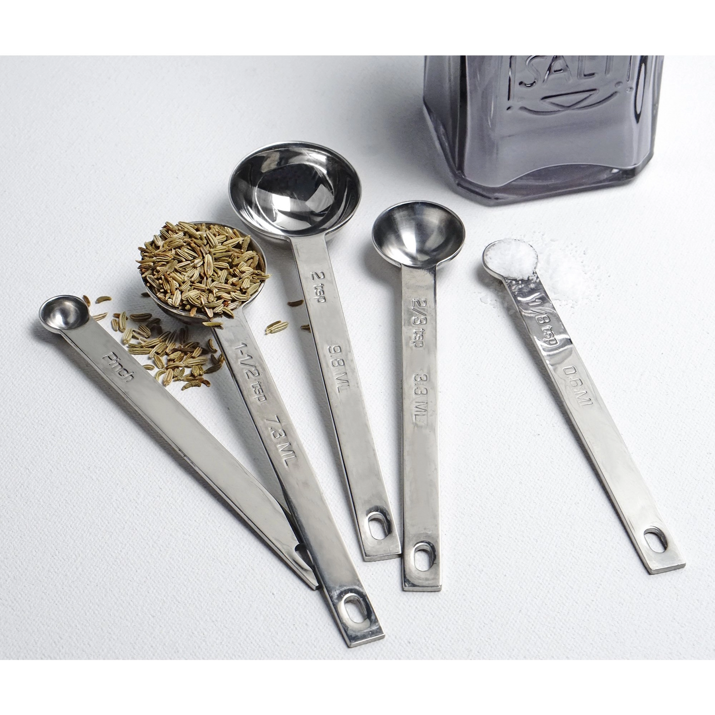 Stainless Steel Measuring Spoons Set of 5